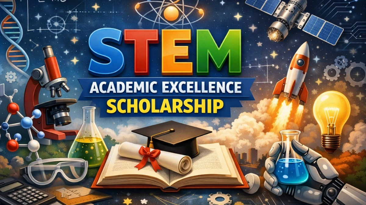 STEM Academic Excellence Scholarship supporting outstanding students in science, technology, engineering, and mathematics