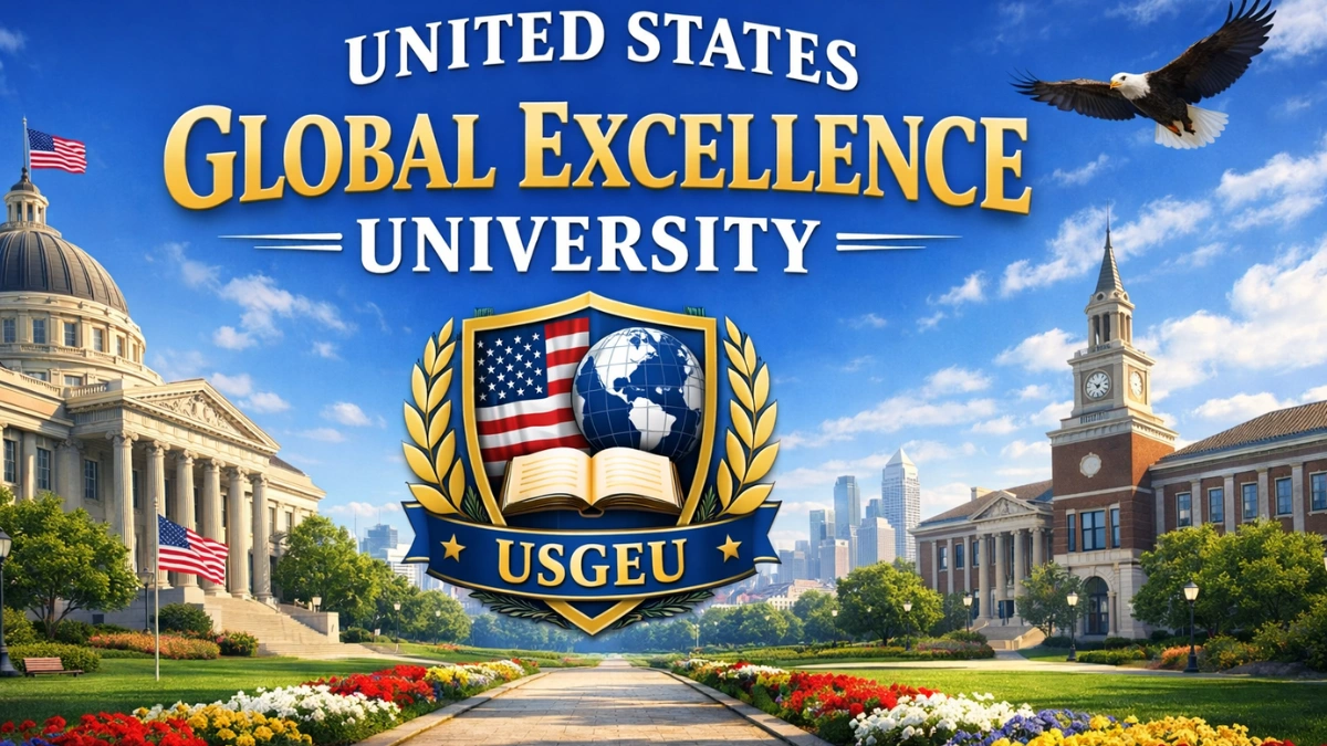 United States Global Excellence University campus showcasing modern facilities and academic excellence